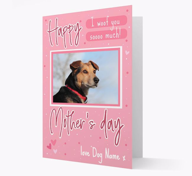 Happy Mother's Day - Personalized {breedFullName} Photo Upload Card